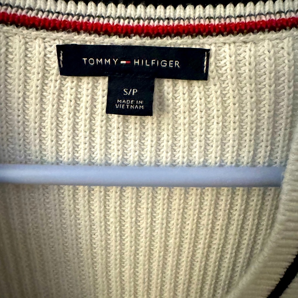 Tommy Hilfiger oversized varsity cardigan